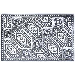 Esschert Design Alfombra de exterior rombos 182x122 cm