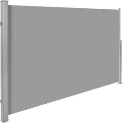 Toldo Lateral Extensible De Aluminio - 200 X 300 Cm, Gris