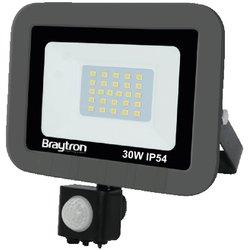 Proyector led 30w ip54 6500k con detector