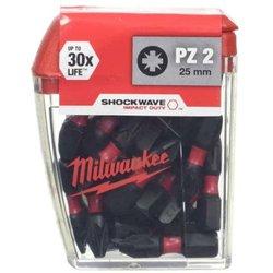 Punta MILWAUKEE Pz2 25Mm (25 Pcs)