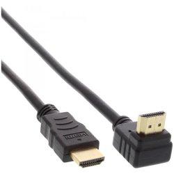 Cable hdmi de inline con ethernet en ángulo de 7,5 m