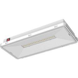 Osram luxpoint® luminaria de emergencia led autotest geron 6500k 300lm ip65 120° 1 hr. superficie pmma