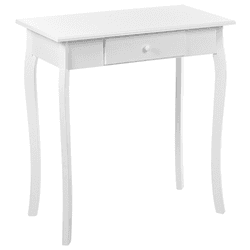 Beliani Consola blanca 75 x 40 cm