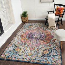 Surya alfombra vintage oriental multicolor/rosa 120x170