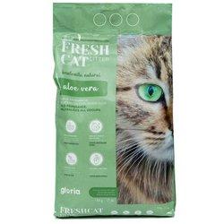 Arena para gatos gloria bentonita premium 15 kg aloe vera