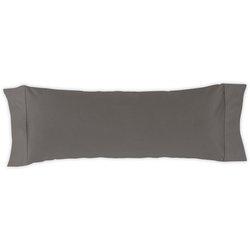 Funda de almohada pure antracita 45x110 cm