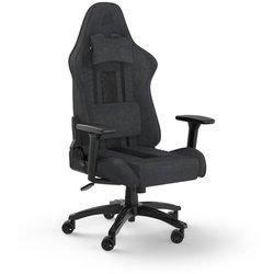 Silla gaming corsair tc100 negro gris