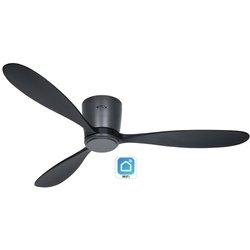 Eco plano wood 132, ventilador wifi sin luz, casafan