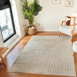 Surya alfombra escandinava moderna interior/exterior beige 200x275