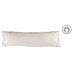 Funda de almohada HOSTELINE IRIS (Blanco - 45 x 75 cm)