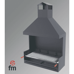 FM CALEFACCION Barbacoas fr carbón y leña modelo BV-102 de fm barbacoas