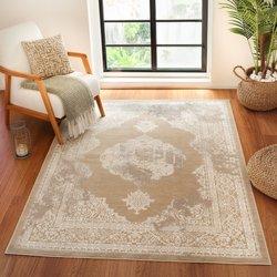 Surya alfombra vintage oriental beige/blanco 160x213