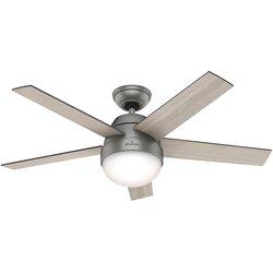 Ventilador de techo hunter stile plateado - 117 cm - 50640