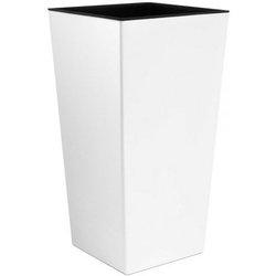 Maceta PROSPERPLAST Urbi Square (Blanco - 29.5 x 29.5 x 55 cm)