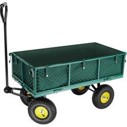 Tectake carrito de transporte con laterales plegables