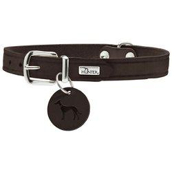 Collar para perro hunter aalborg chocolate s/m 37-43 cm