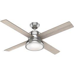 Ventilador de techo hunter loki niquel - 132 cm - 50424