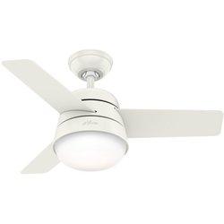 Ventilador de techo hunter finley blanco - 91 cm - 50644