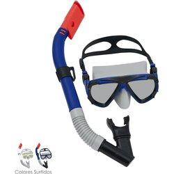 BESTWAY - SET GAFAS Y TUBO BUCEO MIRA