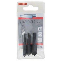 Conjunto de Brocas BOSCH de Escareação - 3 Un - 6 - 8 mm