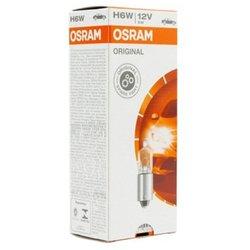 Lámpara H6W (Bax9S) 12V 6W OSRAM