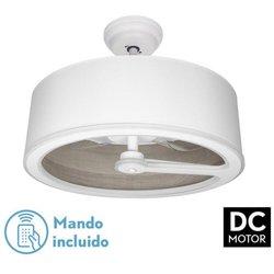 Fabrilamp - ventilador dc tatiana 110W blanco/mad.gris 3