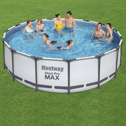 Piscina Tubular BESTWAY Steel Pro (16015 L - 457x122cm)