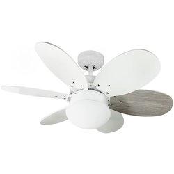 Ventilador de techo orion ac 1xe27 fresno blanco