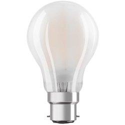 Bombilla led osram a b22d opal 11w 1521lm 2700k regulable ip20 320 ° [lv-4058075245655]