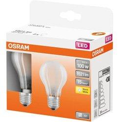 Set De 2 Bombillas Led Estándar - 10w E27 - Blanco Cálido Osram