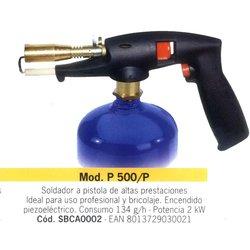 Butsir soplete soldador pistola p-500 con piezo camping sbca0002