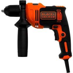 Taladro de impacto de 550w con empuñadura adicional para mayor precisión black+decker beh550