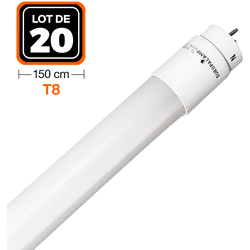 20 tubos led neón 25w 150cm t8 blanco neutro 4500k gama pro