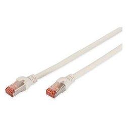 Cable de red digitus cat 6 s / ftp, 10 piezas, 2 m, blanco