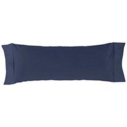 Funda de almohada pure bleu marino 45x155 cm