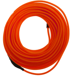 Cable electroluminiscente rojo de 2.3mm en bobina 5m con pilas