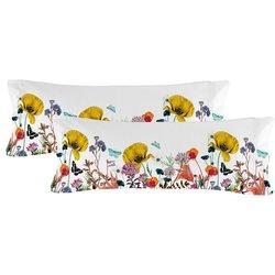 Birds of paradise funda de almohada 45x110 cm (x2)