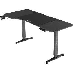 Escritorio [PRO.TEC] Oxnard Rectangular Negro (73 - 118 cm)