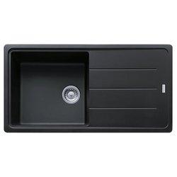 Franke basis bfg 611-97 fregadero 97x50 cm con escurridor reversible, fragranit +, onyx (bfg611-97on)