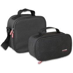 Tatay urban food casual - set de 2 bolsas térmicas porta alimentos con recipientes. negro