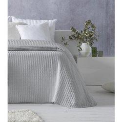 Colcha HOSTELINE AGNES (Gris Perla - 180 x 270 cm)