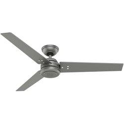 Ventilador de techo hunter protos plateado - 132 cm - 50622