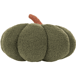 Beliani cojín de bouclé verde ⌀ 35 cm munchkin