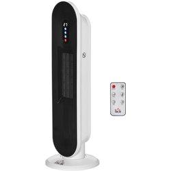 Calefactor Cerámico De Torre 1200w/2000w Con Mando A Distancia Homcom