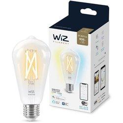 WiZ Bombilla con filamento transparente 60 W ST64 E27