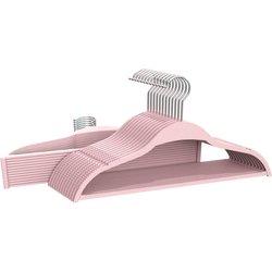 Com-Fort House | Percha de Resina Infantil | Percha Cadete | Color Rosa | 41cm