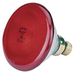 Kerbl bombilla infrarrojos philips 100 w, roja