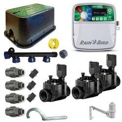 Kit Profesional Riego Automático RAIN BIRD de 3 Zonas 24V