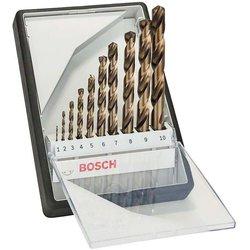 Set de 10 brocas hss-g robust line bosch (2 607 010 535)