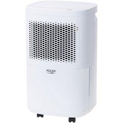 Deshumidificador Eléctrico Portátil, 10l / 24 H, Compresor Silencioso, Compacto, Depósito 2,2 L Blanco 200w Adler Ad 7917